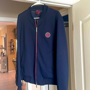 like new Carolina Herrera men’s bomber jacket